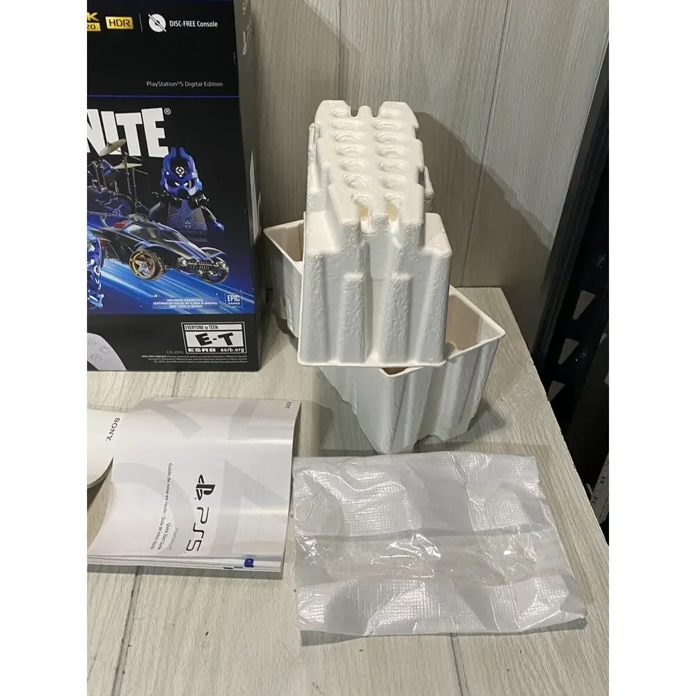 Sony PS5 (BOX ONLY with whatever is on the picture)